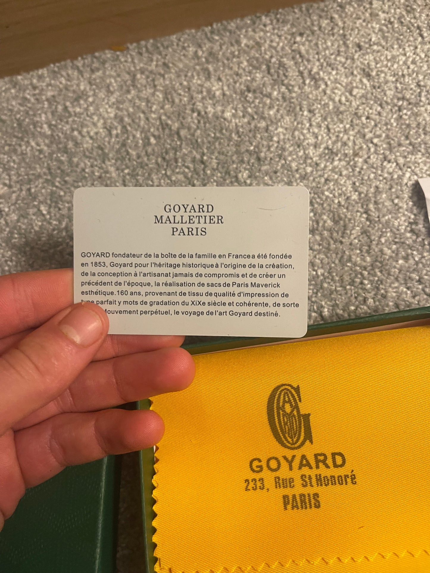 G0yard wallet